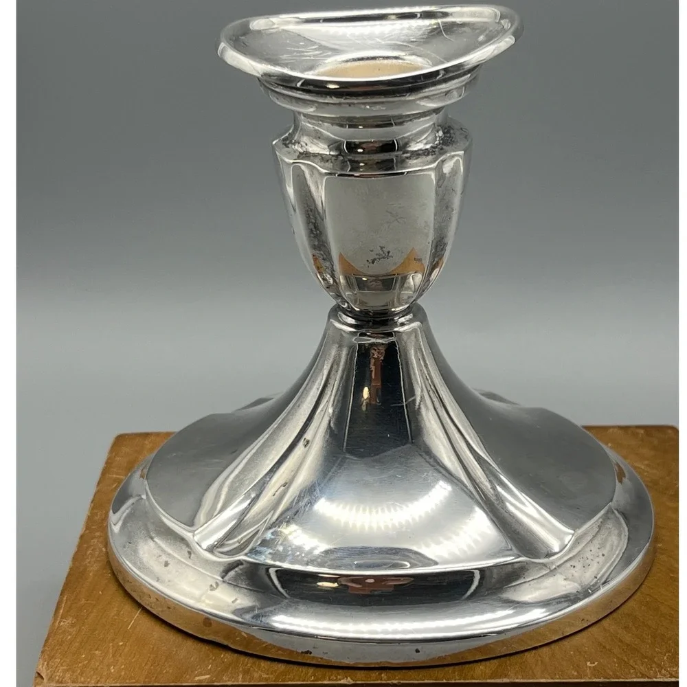 Vintage Silver Plated Denmark‎ Dansk? candle holder